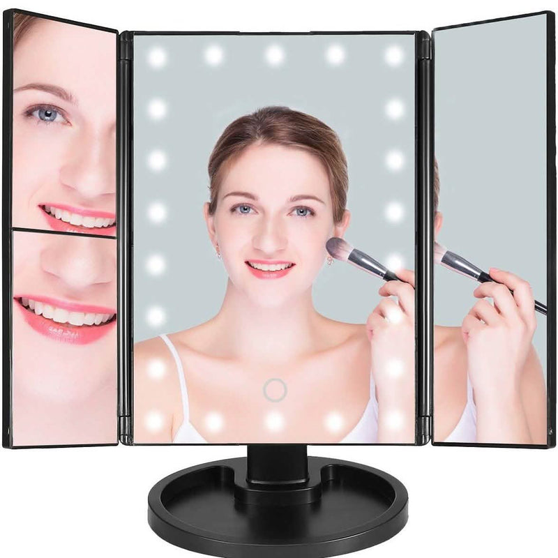 Make Up Mirror with 22 LED Lights Beauty & Personal Care - DailySale