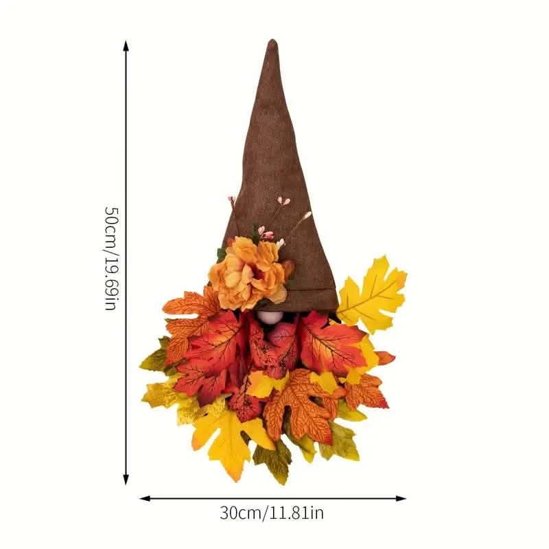 Maple Gnome Front Door Hanging Decorations Holiday Decor & Apparel - DailySale