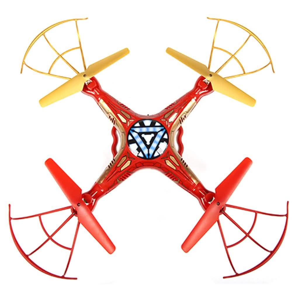 Marvel Licensed Avengers Sky Hero 2.4GHz 4.5CH RC Drone Toys & Games Red - DailySale