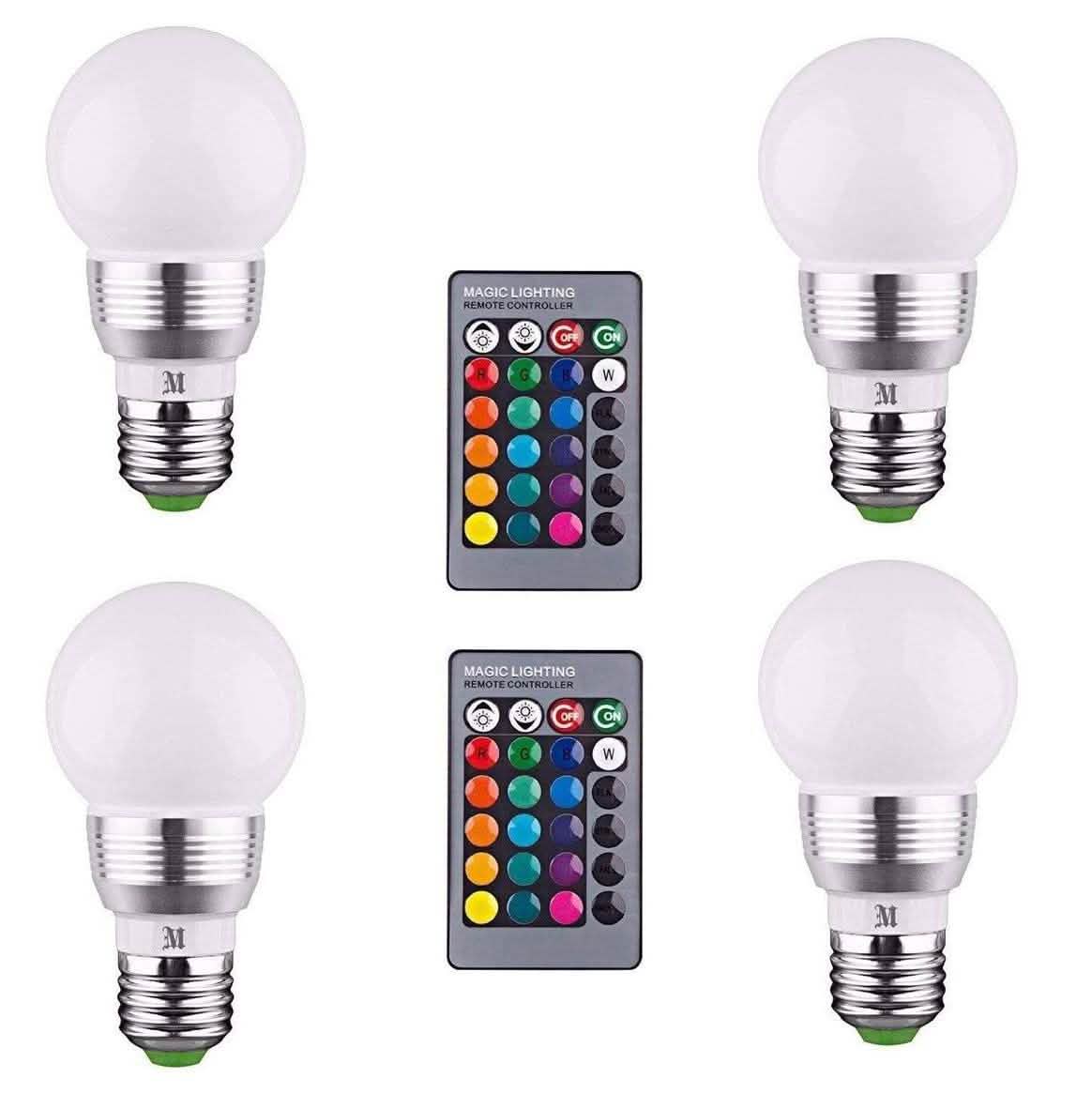Massimo Retro LED Color Changing Light Bulbs Home Lighting 4 Pack - DailySale