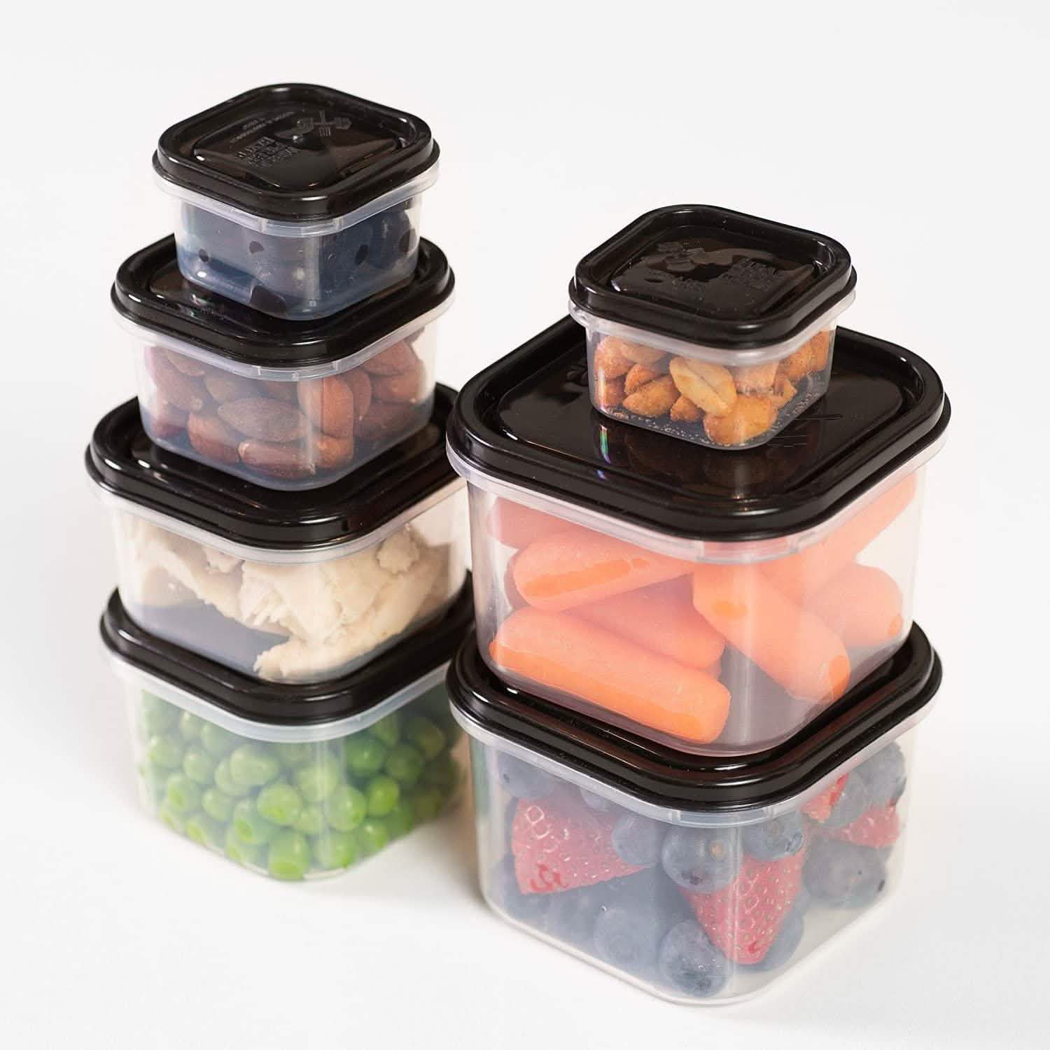 Meal Prep Haven 7 Piece Portion Control Container Kit Wellness & Fitness - DailySale