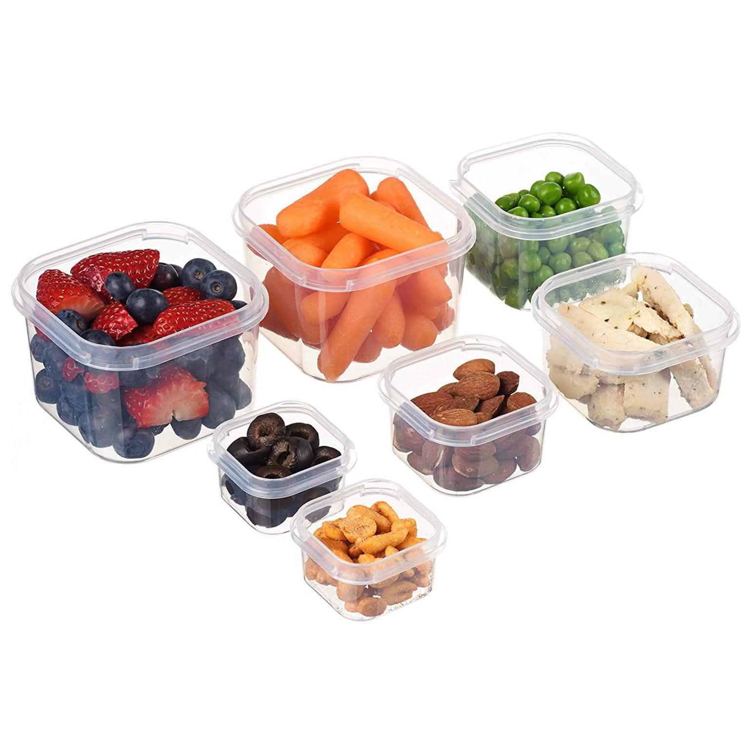 Meal Prep Haven 7 Piece Portion Control Container Kit Wellness & Fitness - DailySale