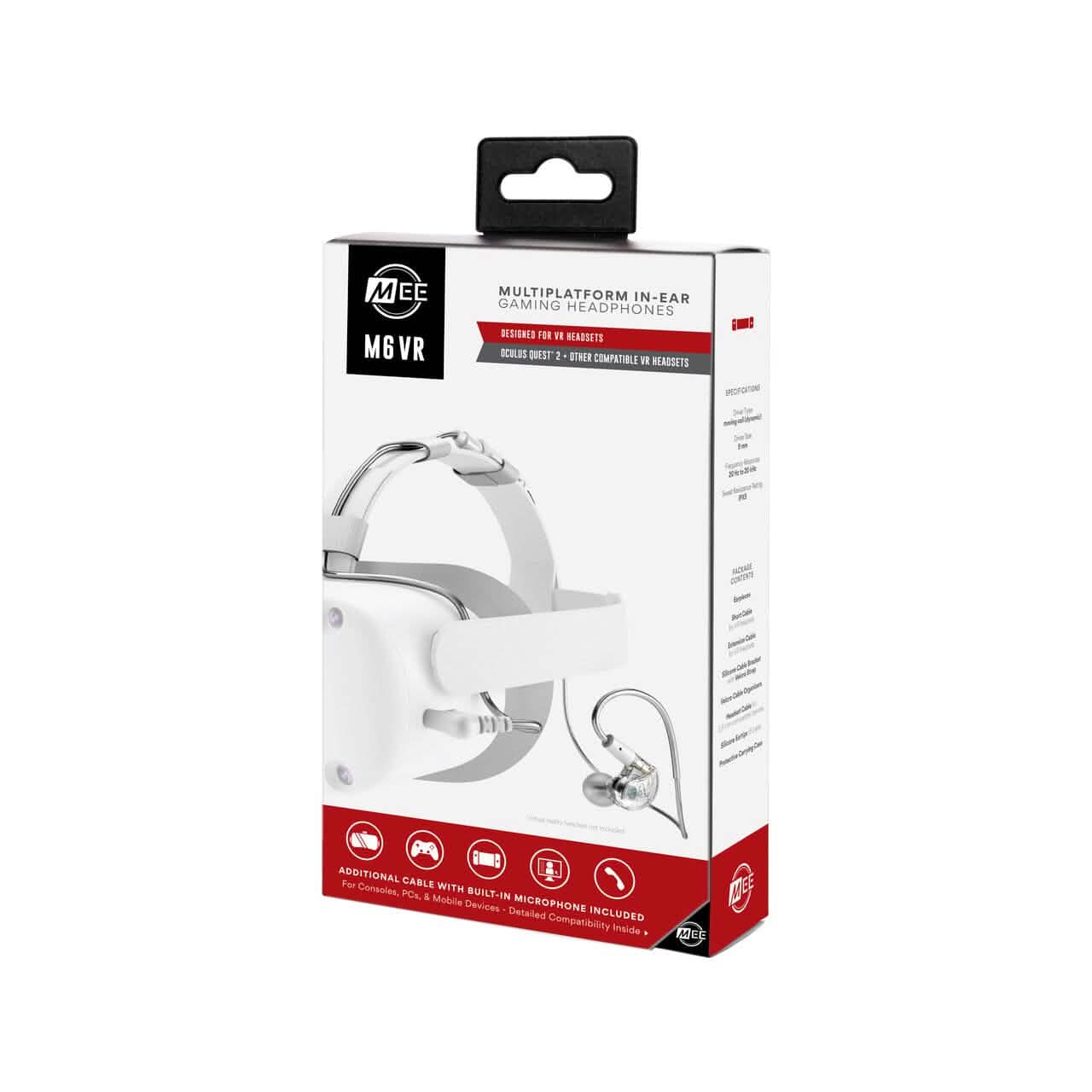 MEE audio M6 VR In-Ear Gaming Headphones For Vr Headsets & Other Devices Headphones - DailySale