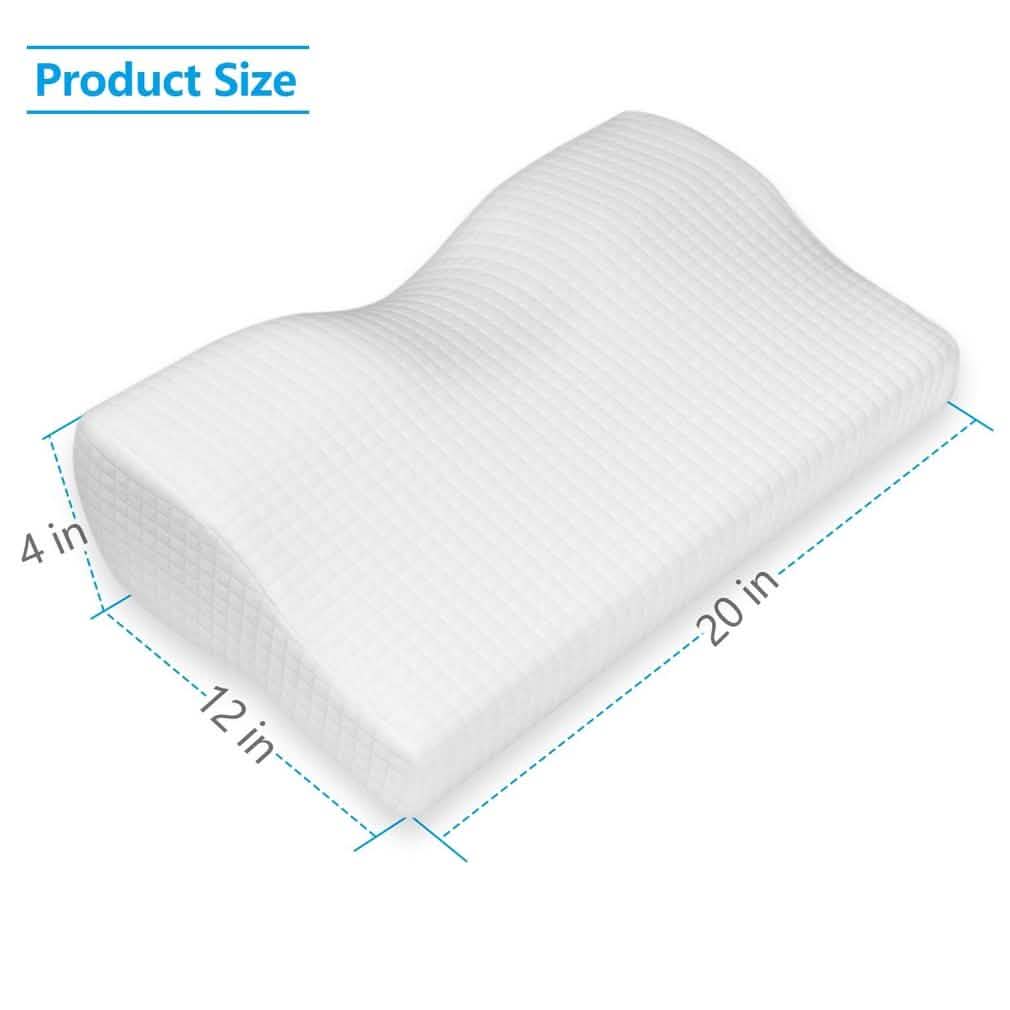 Memory Foam Bed Pillow for Sleeping Linen & Bedding - DailySale