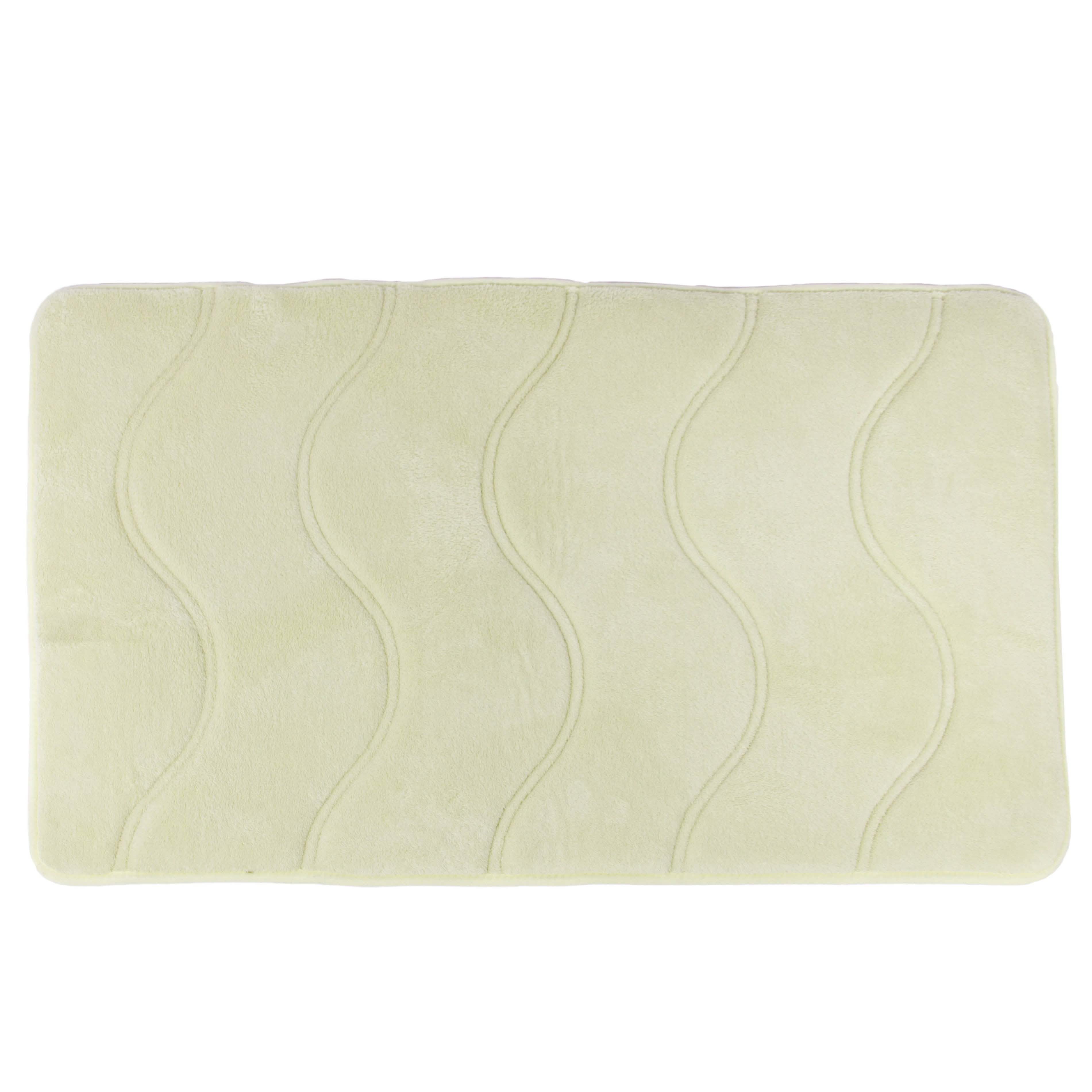 Memory Foam Non Slip Bath Mat Bath Spa Green - DailySale