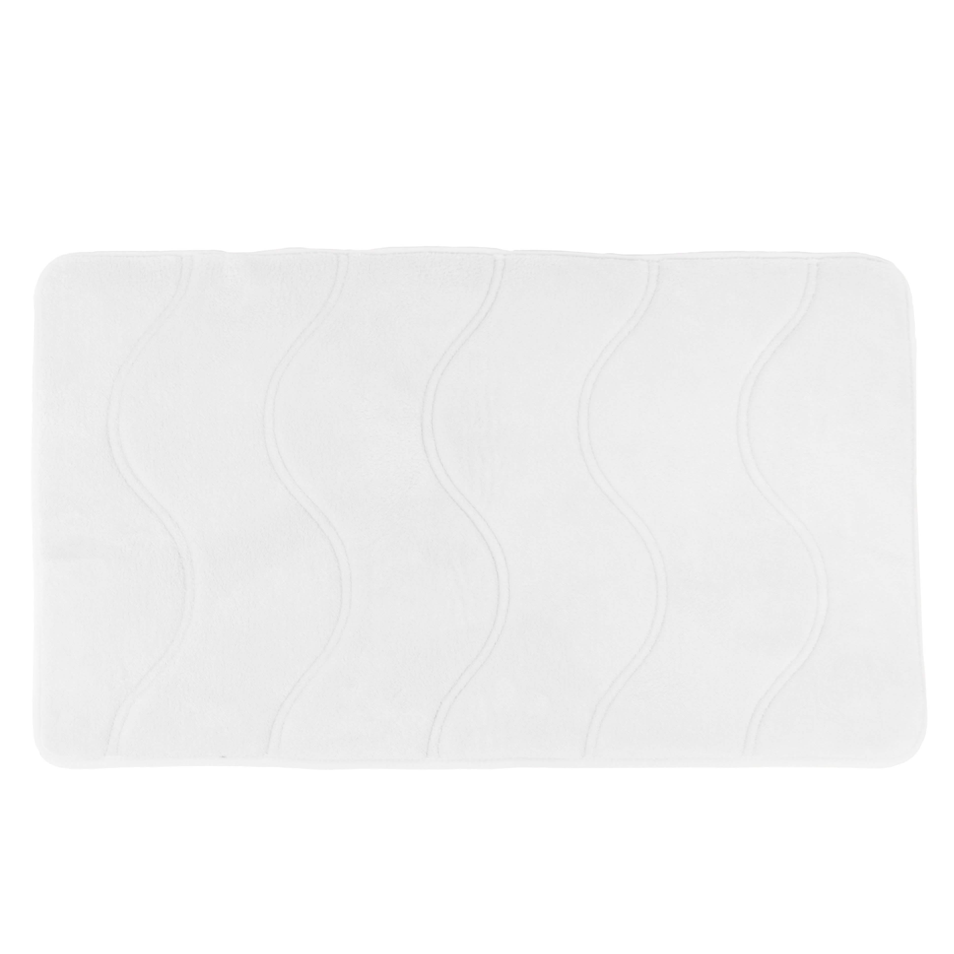 Memory Foam Non Slip Bath Mat Bath White - DailySale