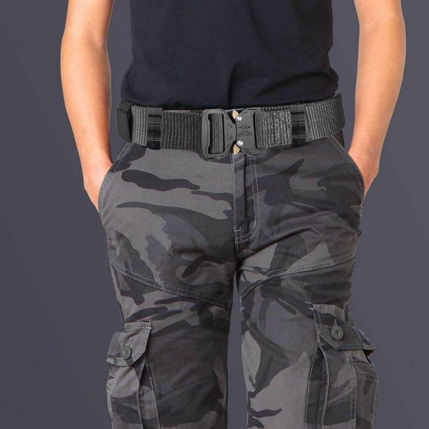 Men Adjustable Tactical Military Belt Men's Accessories - DailySale