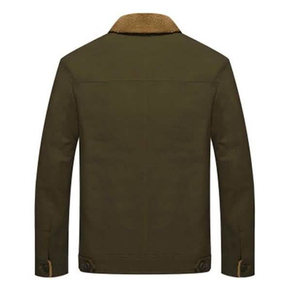 Men Fur Collar Army Tactical Jacket Men's Clothing - DailySale