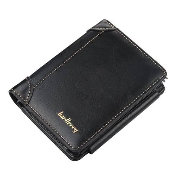 Men's Bifold Stylish Wallet Men's Shoes & Accessories Black - DailySale