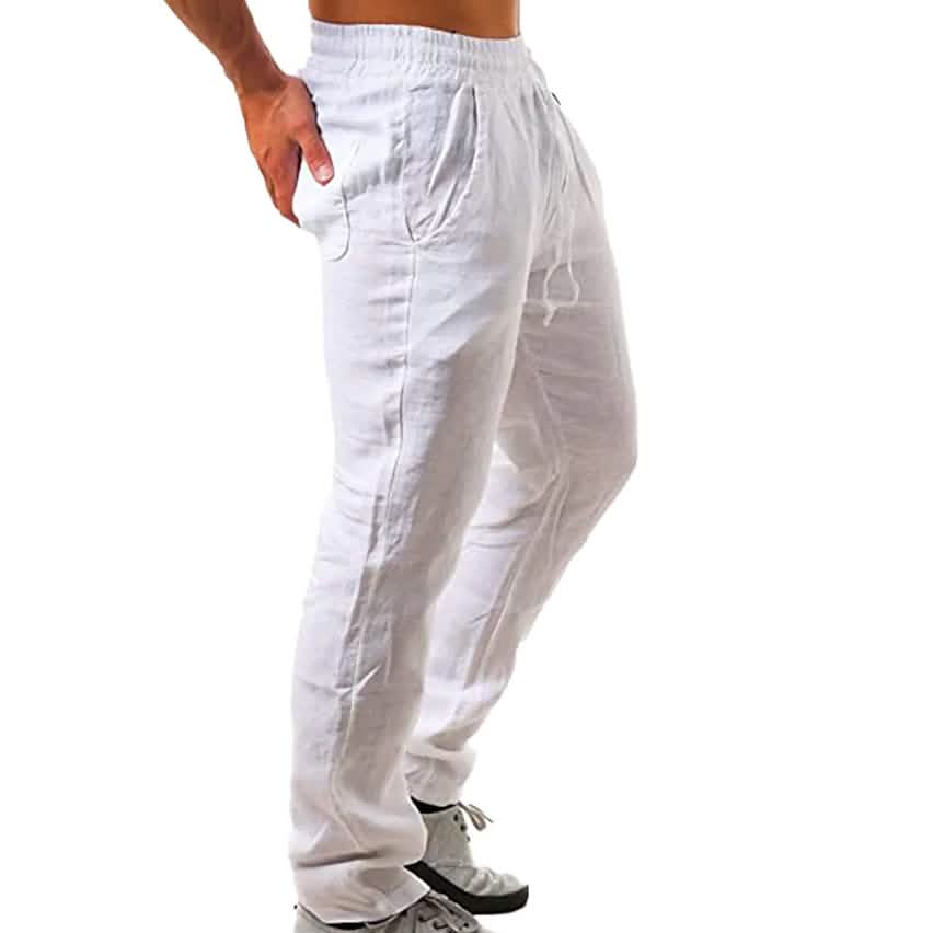 Men's Casual Breathable Straight Pants Men's Bottoms - DailySale