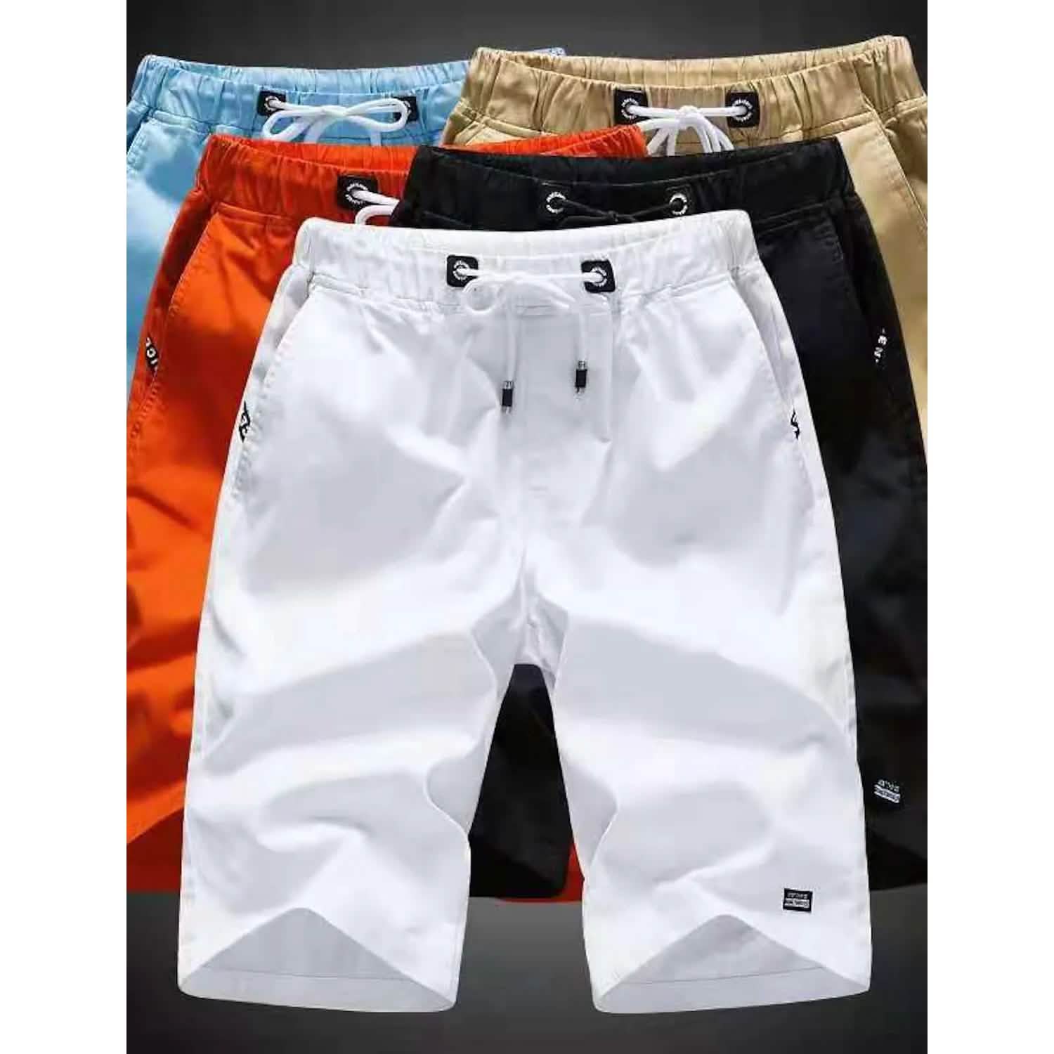 Men's Drawstring Knee Sweatpants Men's Bottoms - DailySale