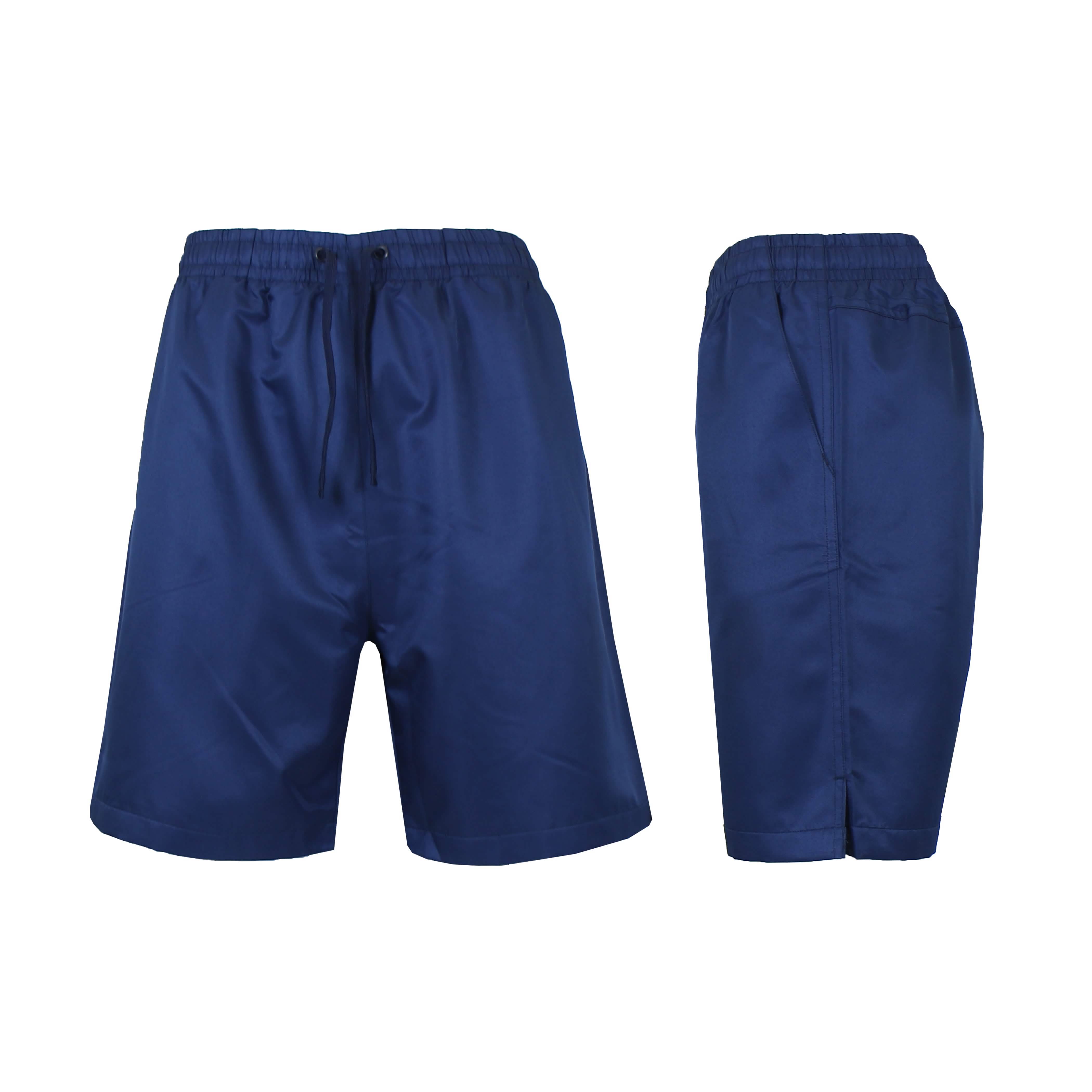 Men’s Dry Tech Active Workout Training Shorts Men's Bottoms Navy S - DailySale