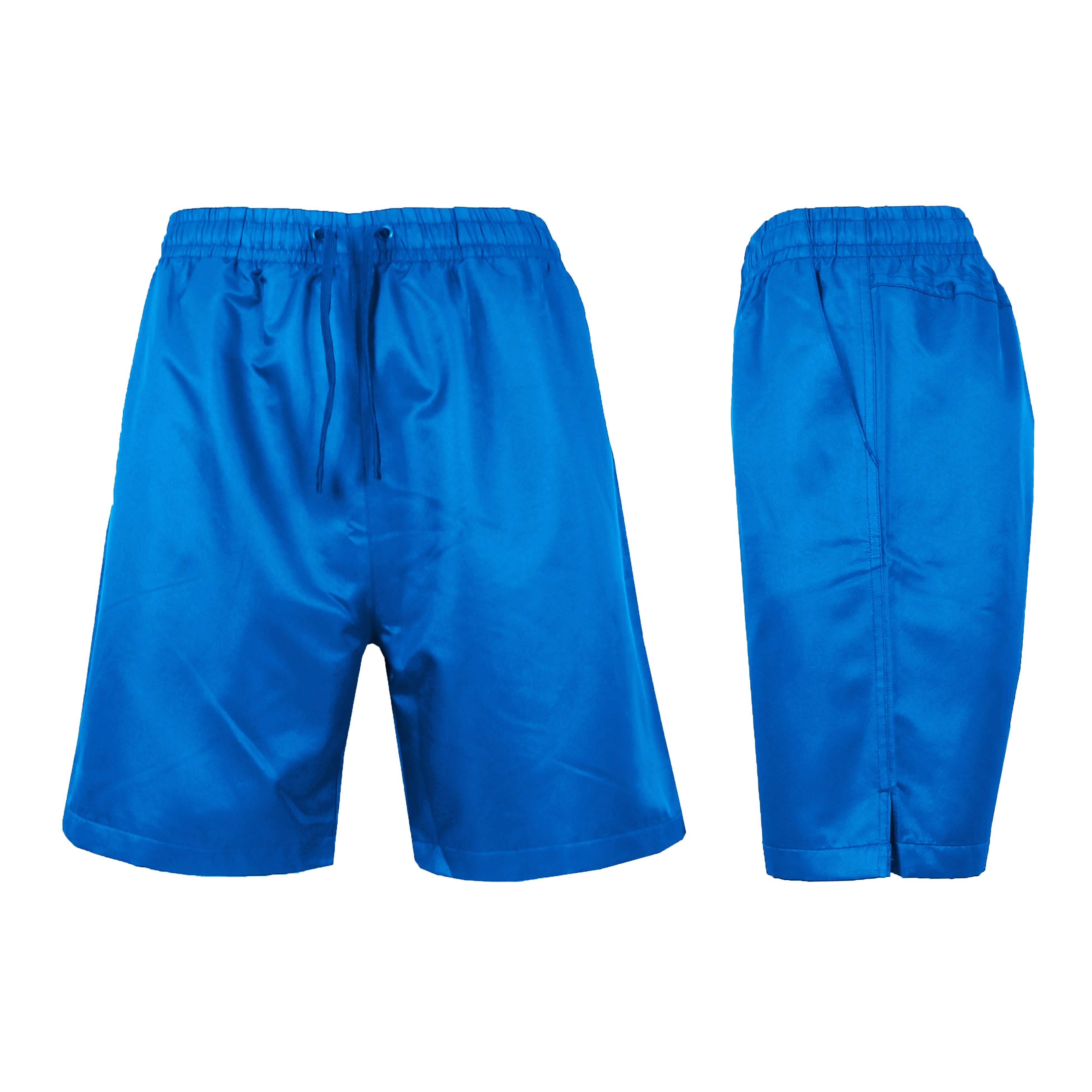 Men’s Dry Tech Active Workout Training Shorts Men's Bottoms Royal S - DailySale