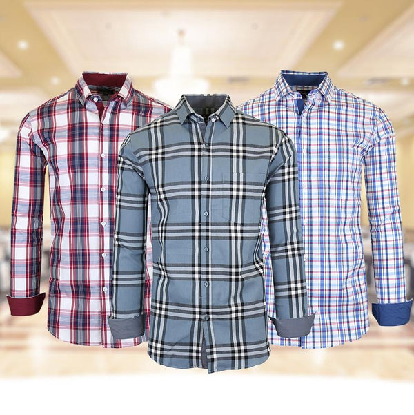 Men’s Quick Dry Slim Fit Stretch Dress Shirts Men's Apparel - DailySale