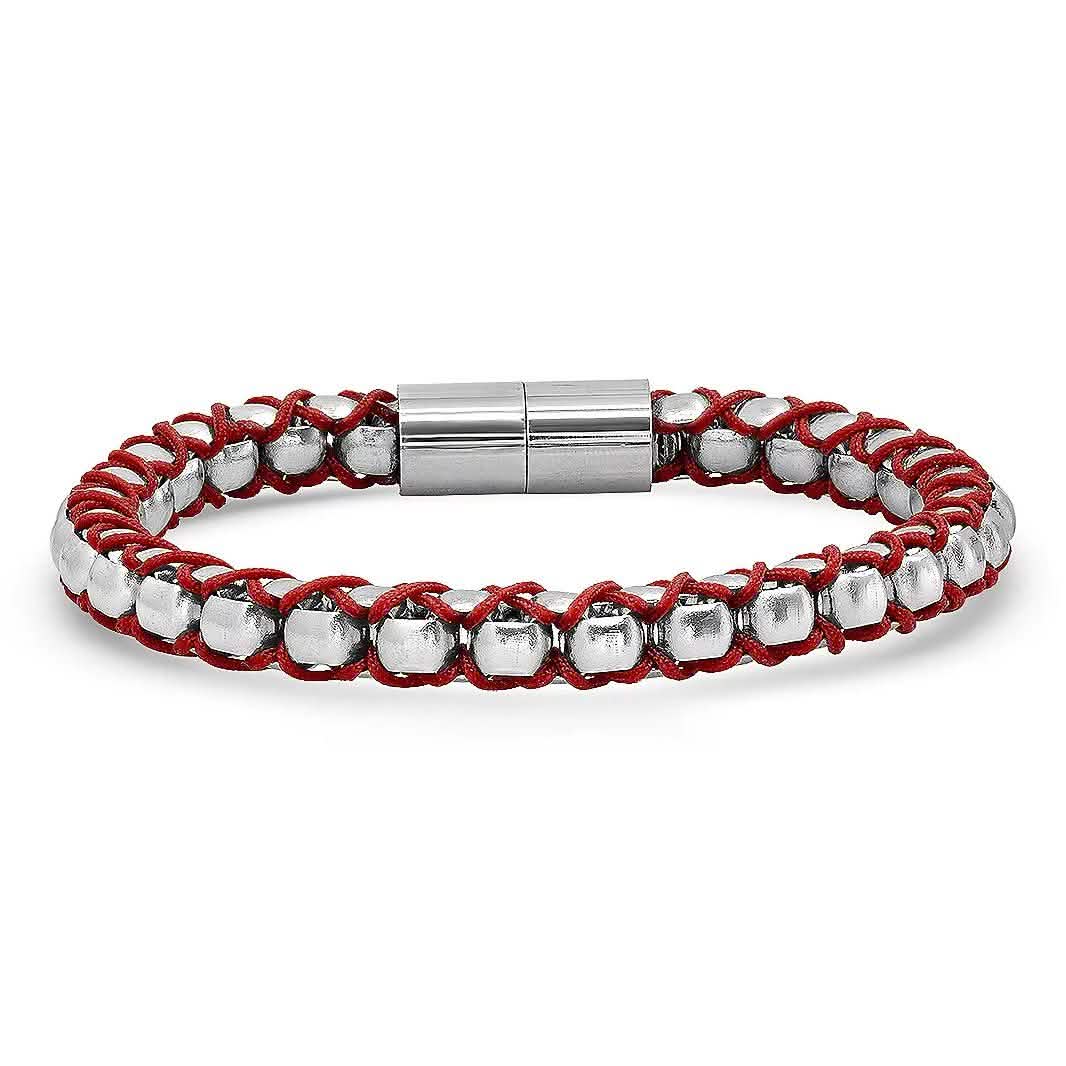 Men's Stainless Steel Box Link Bracelet Bracelets - DailySale