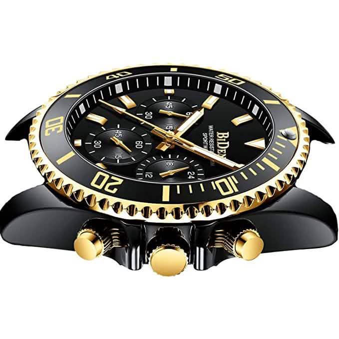 Men's Stainless Steel Watches Chronograph Men's Shoes & Accessories - DailySale