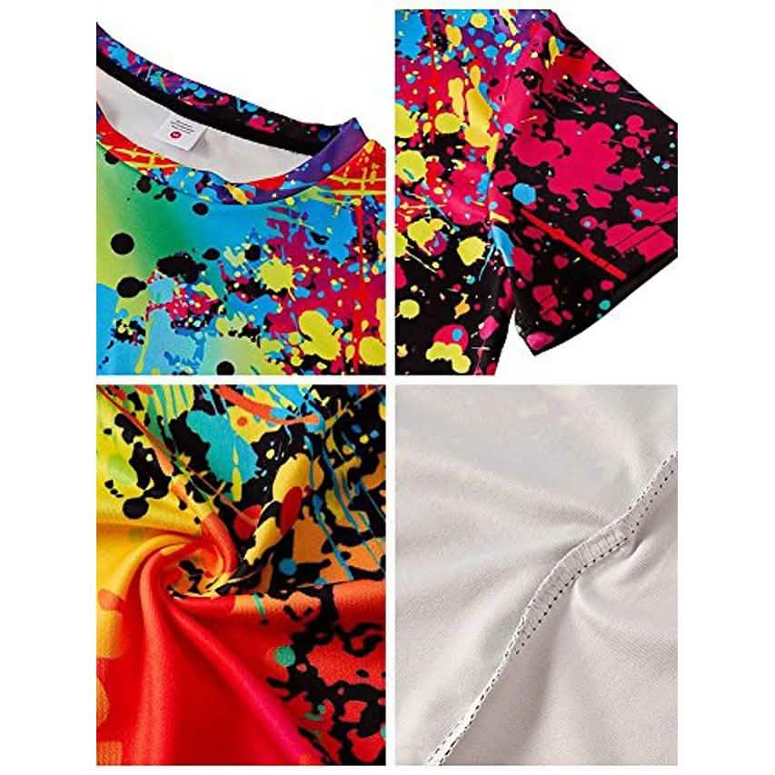 Men's T-shirt 3D Print Print Short Sleeve Going out Tops Streetwear Men's Clothing - DailySale