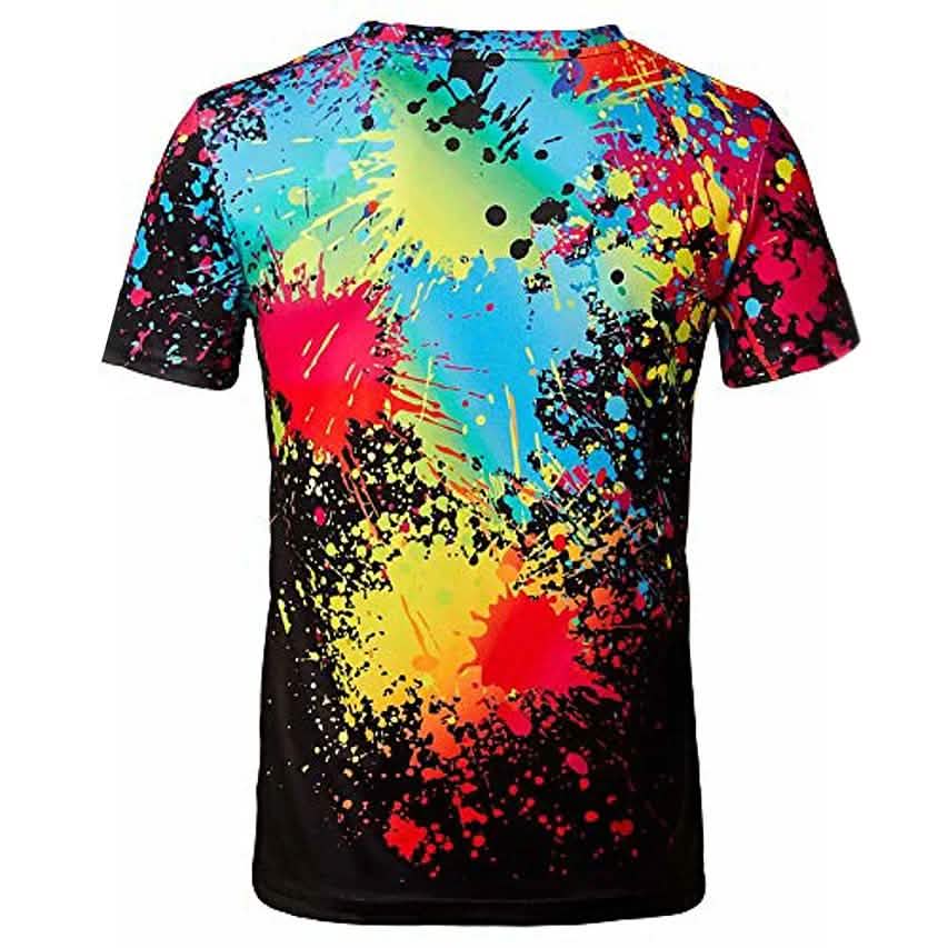 Men's T-shirt 3D Print Print Short Sleeve Going out Tops Streetwear Men's Clothing - DailySale