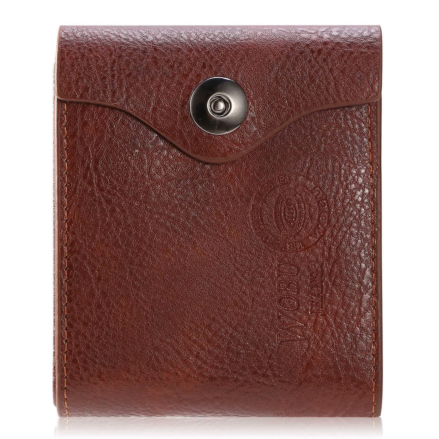 Men's Wallet PU Leather BiFold RFID Blocking Card Holder Men's Accessories - DailySale