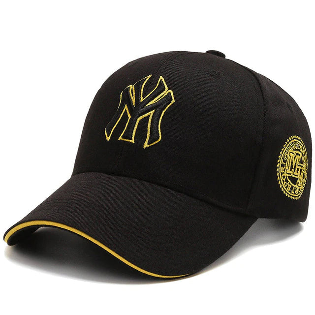 Men's Women's Embroidered Baseball Cap Men's Shoes & Accessories Black/Yellow - DailySale