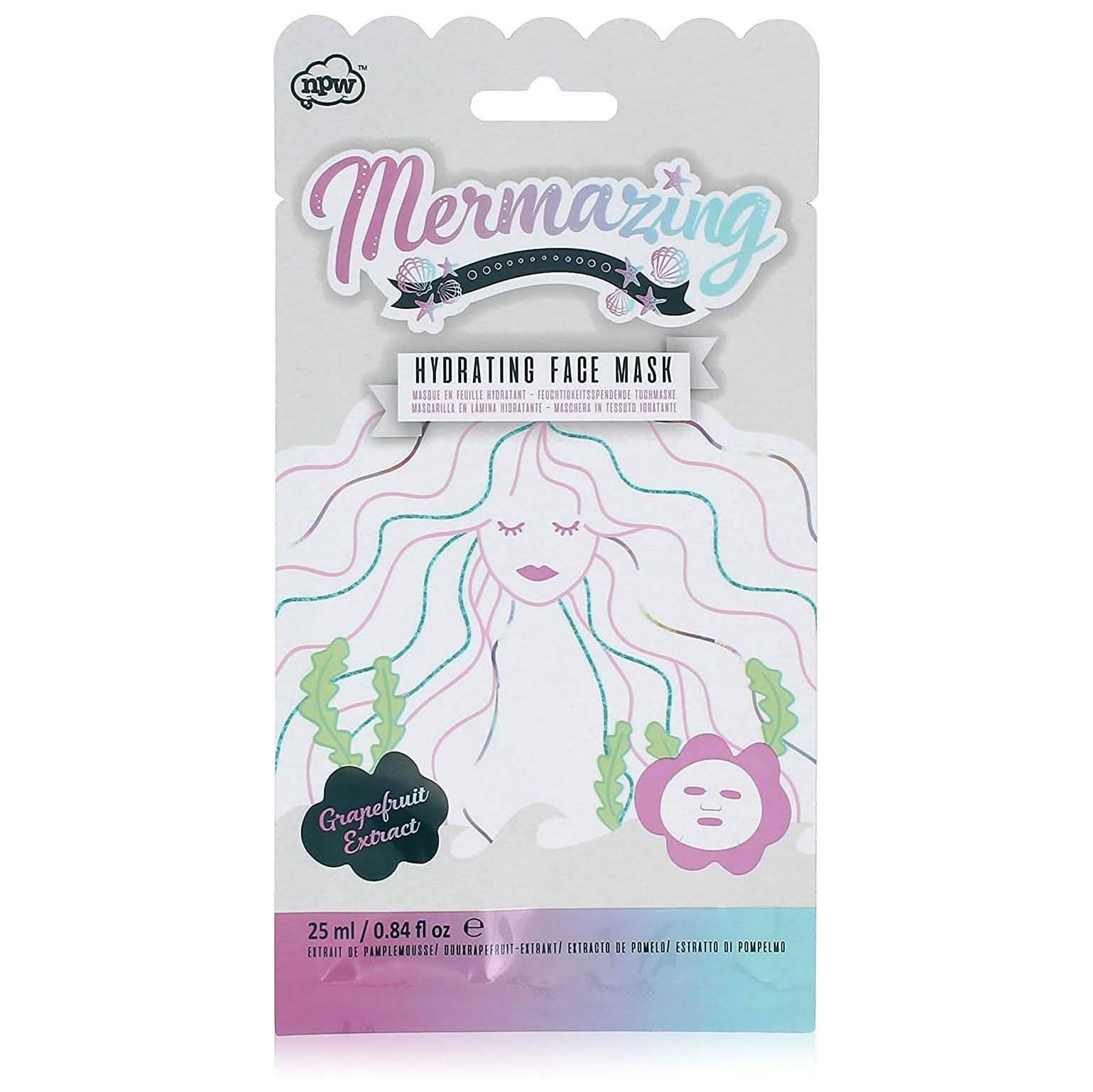 Mermaid Face Mask and Headband Set Wellness & Fitness - DailySale