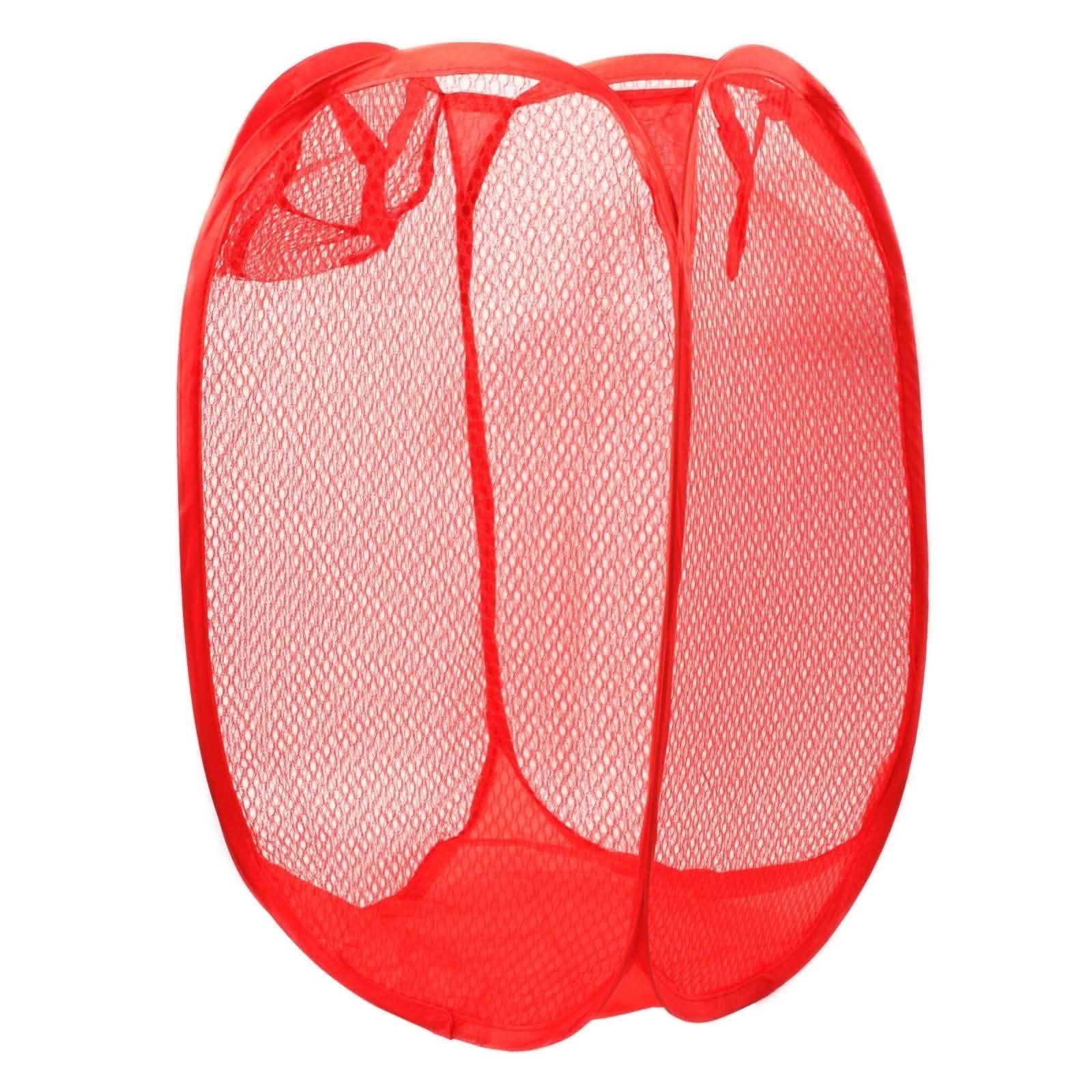 Meshed Up Collapsible Hamper Home Essentials - DailySale