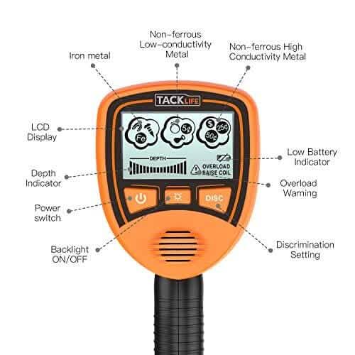 Metal Detector Mainly for Kids with Large Back-lit LCD Display MMD03 Sports & Outdoors - DailySale