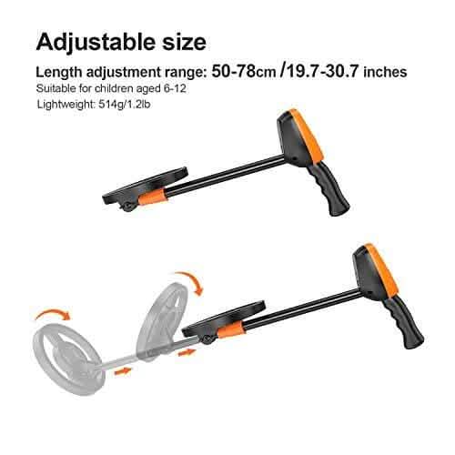 Metal Detector Mainly for Kids with Large Back-lit LCD Display MMD03 Sports & Outdoors - DailySale