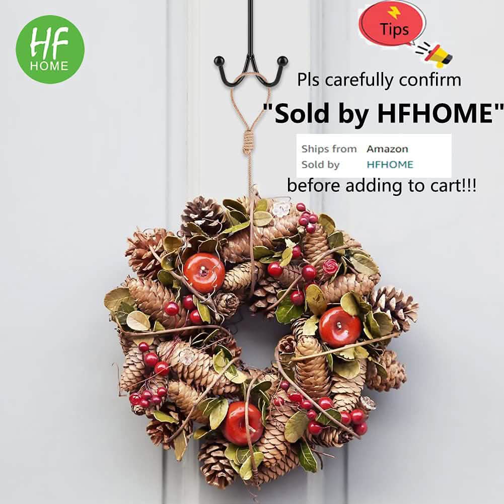 Metal Double Hanging Storage Hooks on Doors Closet & Storage - DailySale