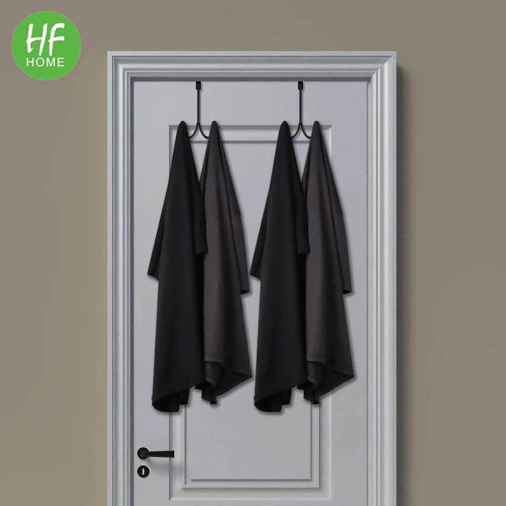 Metal Double Hanging Storage Hooks on Doors Closet & Storage - DailySale