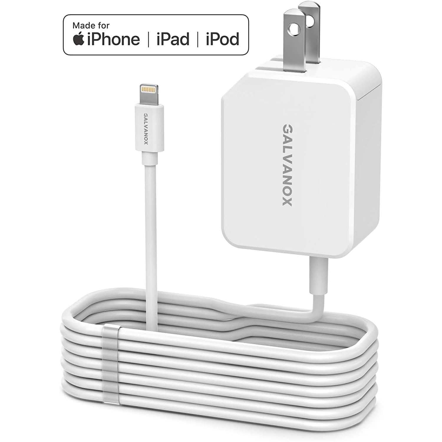 MFi Apple Certified Lightning Fast iPhone Wall Charger Plug for iPhone (20W PD Technology) Mobile Accessories - DailySale