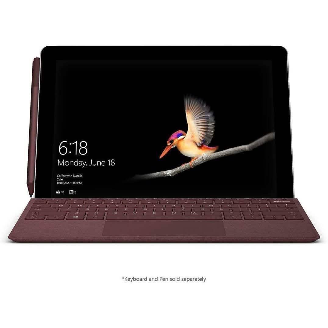 Microsoft Surface Go 8GB RAM 128GB SSD Silver Tablets - DailySale