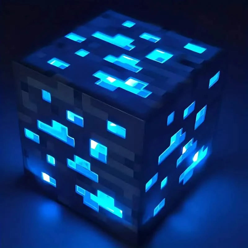 Mineral Light Game Surrounding Model Toys Indoor Lighting Blue - DailySale