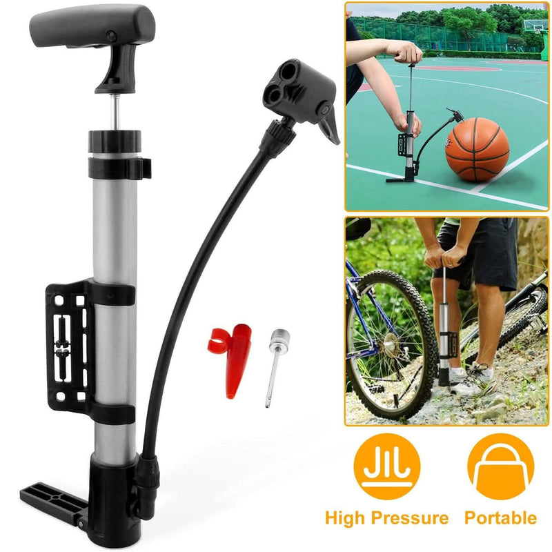 Mini Bike Pump Portable Bicycle Tire Inflator Sports & Outdoors - DailySale