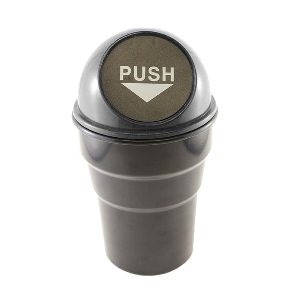 Mini Car Trash Bin Automotive Black - DailySale