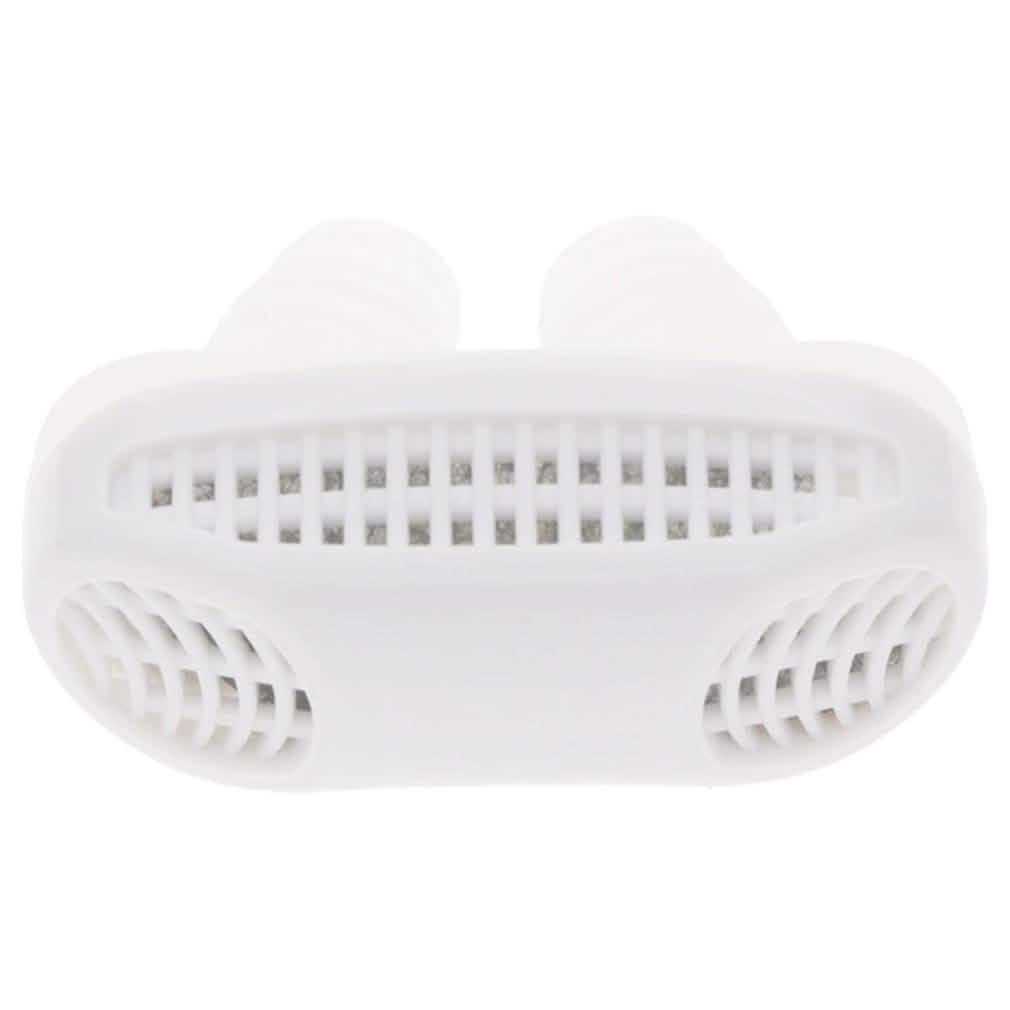 Mini CPAP Anti-Snoring Sleep Apnea Nasal Device & Case Wellness & Fitness White - DailySale