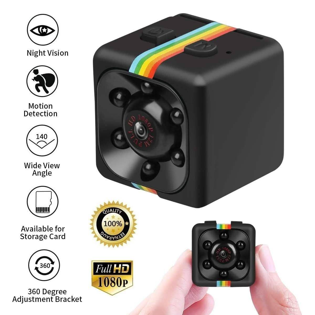 Mini Hidden Spy Camera 1080P Night Vision - Assorted Colors Gadgets & Accessories - DailySale
