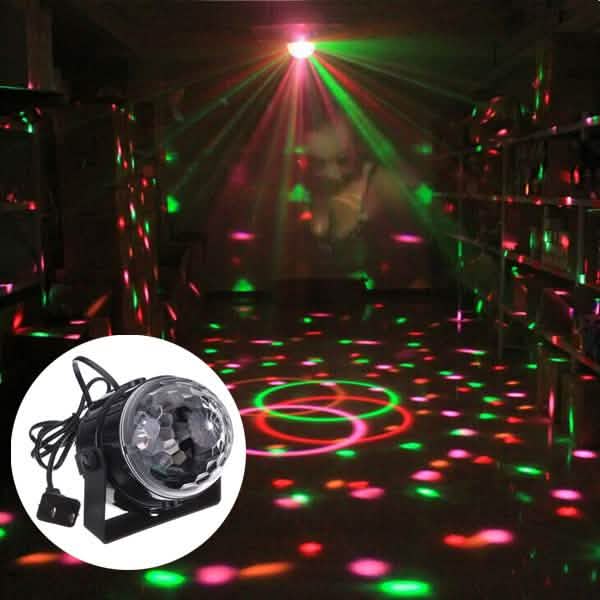Mini RGB LED Light Crystal Magic Ball Lighting & Decor - DailySale