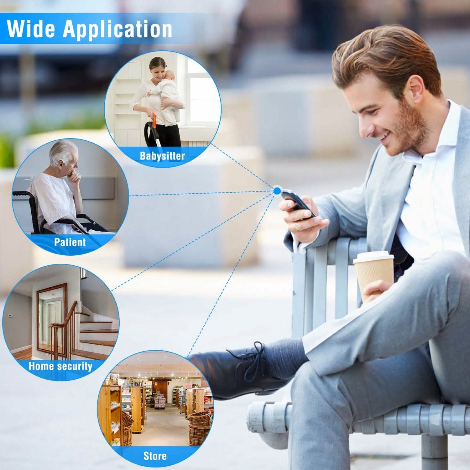 Mini Wireless Camera Wifi IR Night Vision HD 1080P Home Security Smart Home & Security - DailySale