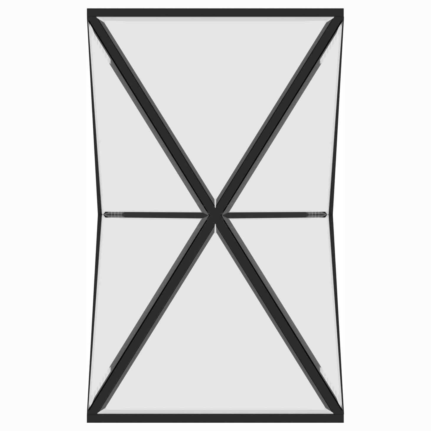 Mirror Bedside Coffee Table Furniture & Decor - DailySale