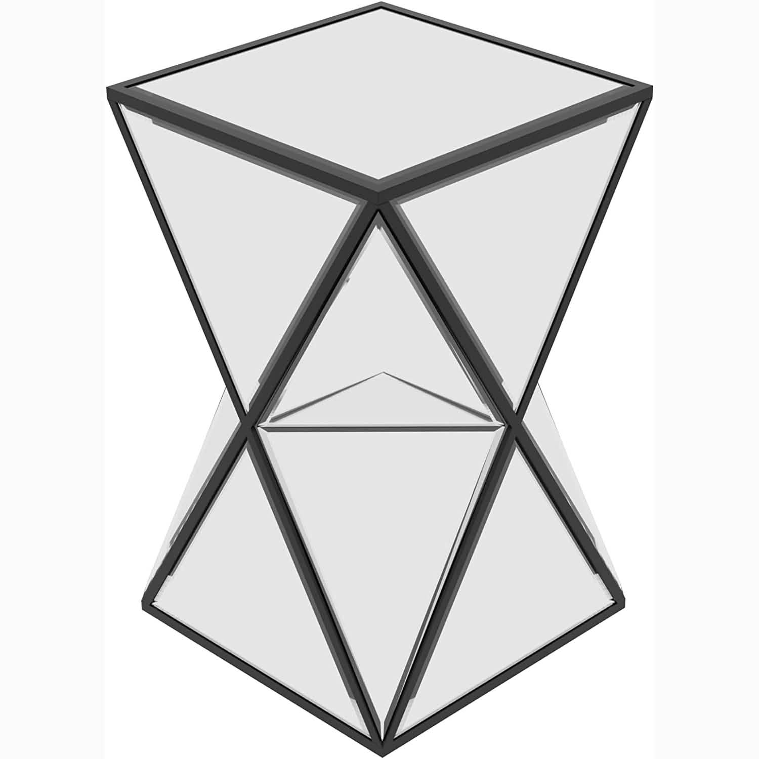 Mirror Bedside Coffee Table Furniture & Decor - DailySale