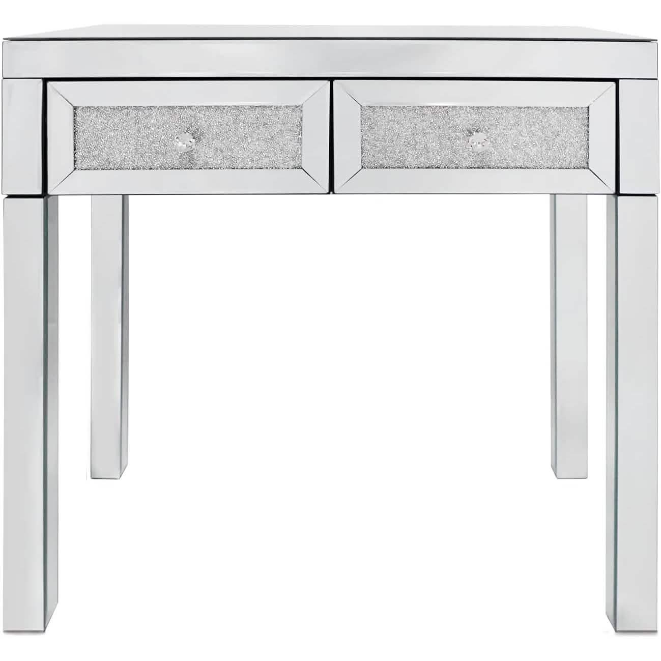 Mirror Desk Dresser with 2 Drawers Furniture & Decor - DailySale