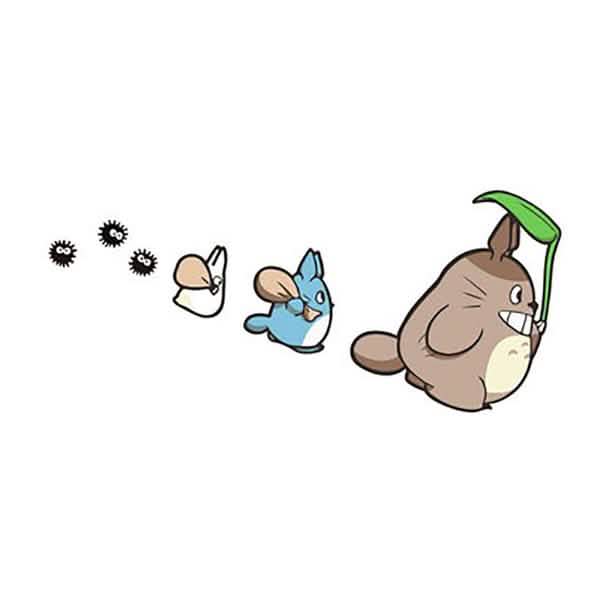 Miyazaki Auto Vinyl Anime Decals Stickers Automotive 30cm Left - DailySale