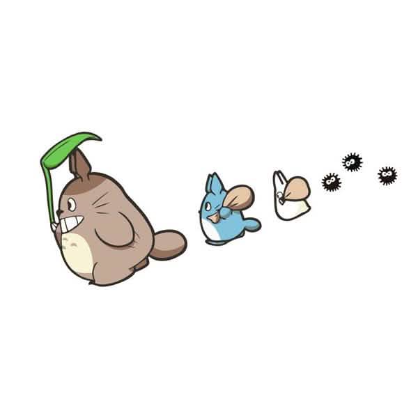 Miyazaki Auto Vinyl Anime Decals Stickers Automotive 30cm Right - DailySale