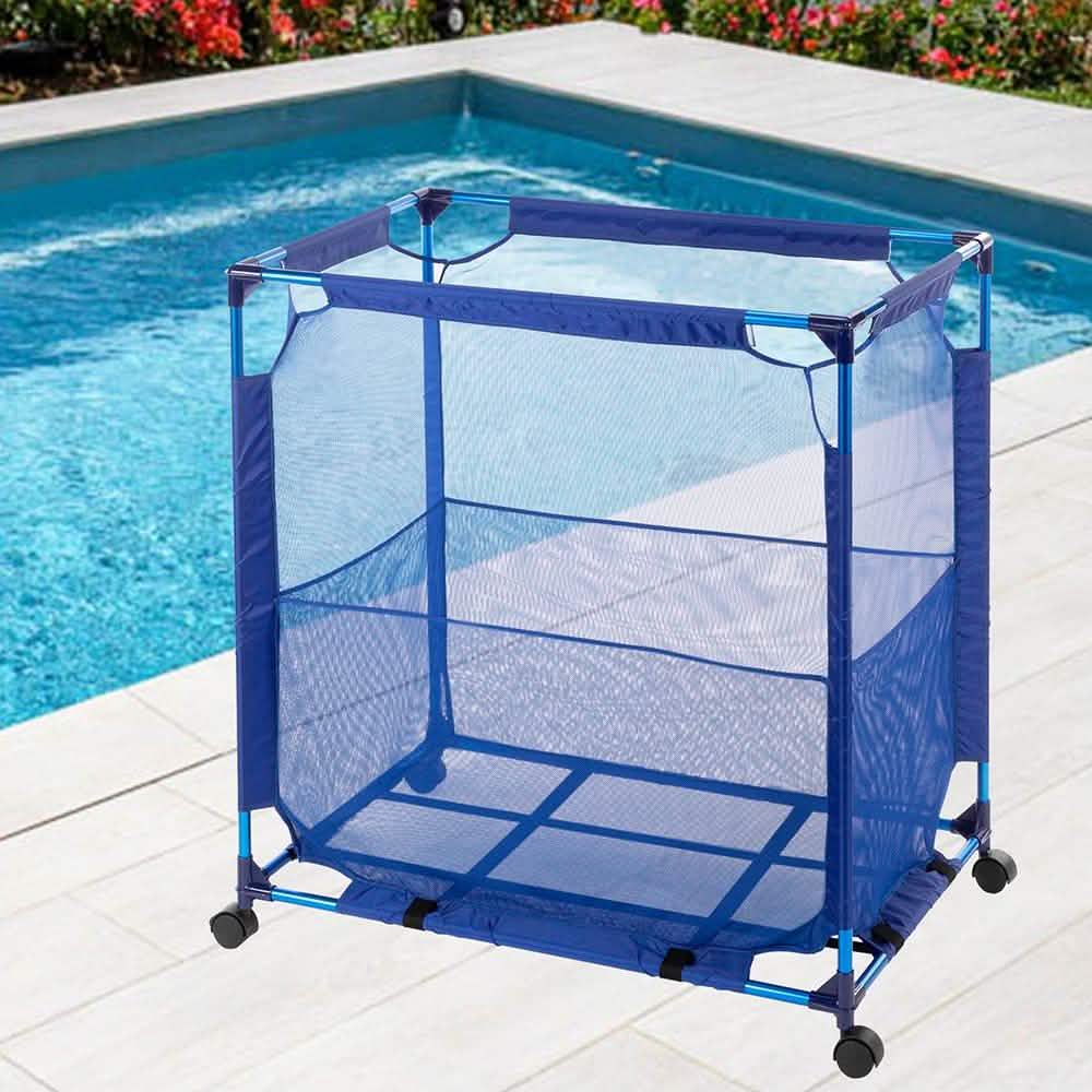 Modern Blue Pool Storage Bin Everything Else - DailySale