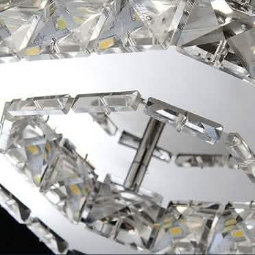 Modern LED Crystal Ceiling Lamp Lighting & Decor - DailySale