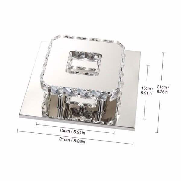 Modern LED Crystal Ceiling Lamp Lighting & Decor - DailySale