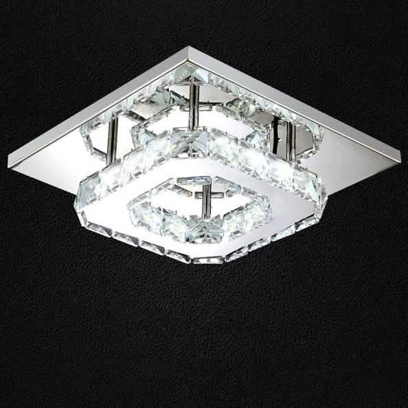 Modern LED Crystal Ceiling Lamp Lighting & Decor - DailySale