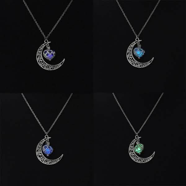Moon Glowing Necklace Necklaces - DailySale