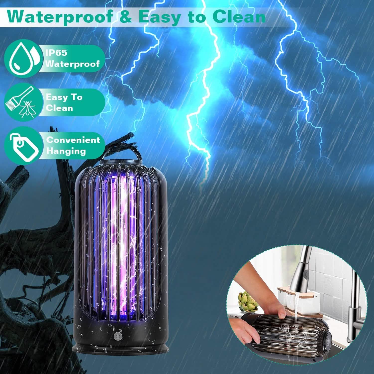 Mosquito Killer Lamp 2000V High Powered Pest Control Pest Control - DailySale
